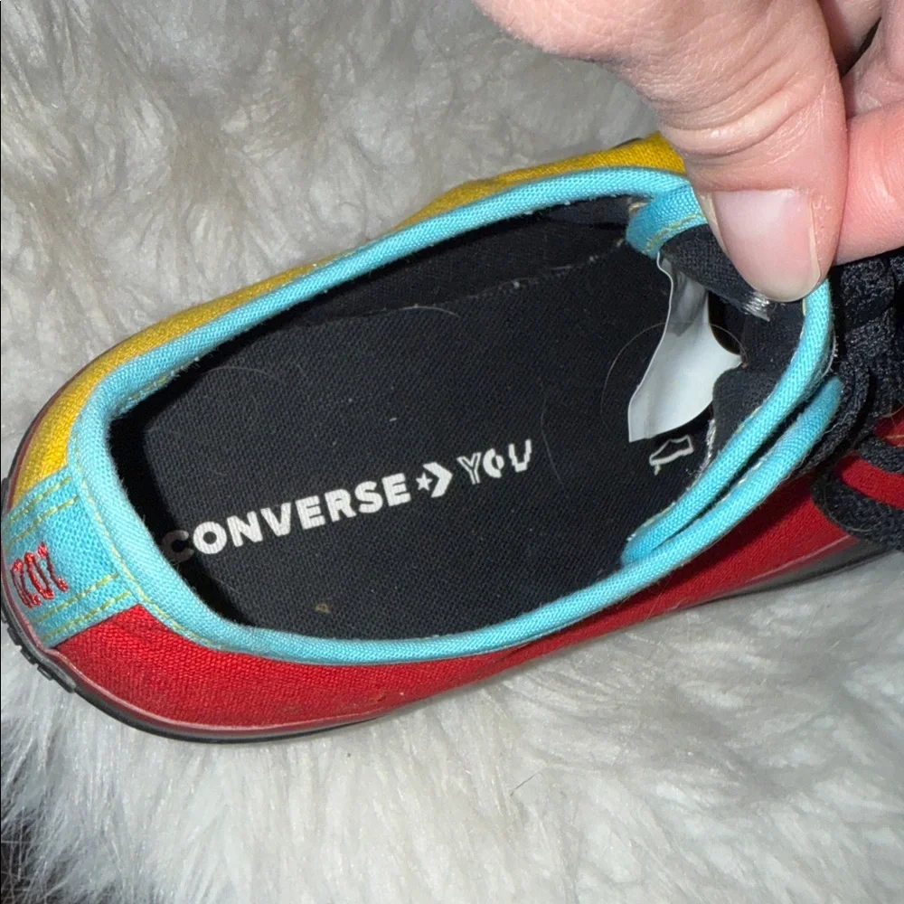 Converse low top Chuck Taylor color block 1920-2020 centennial release M7 W9 - Picture 9 of 13